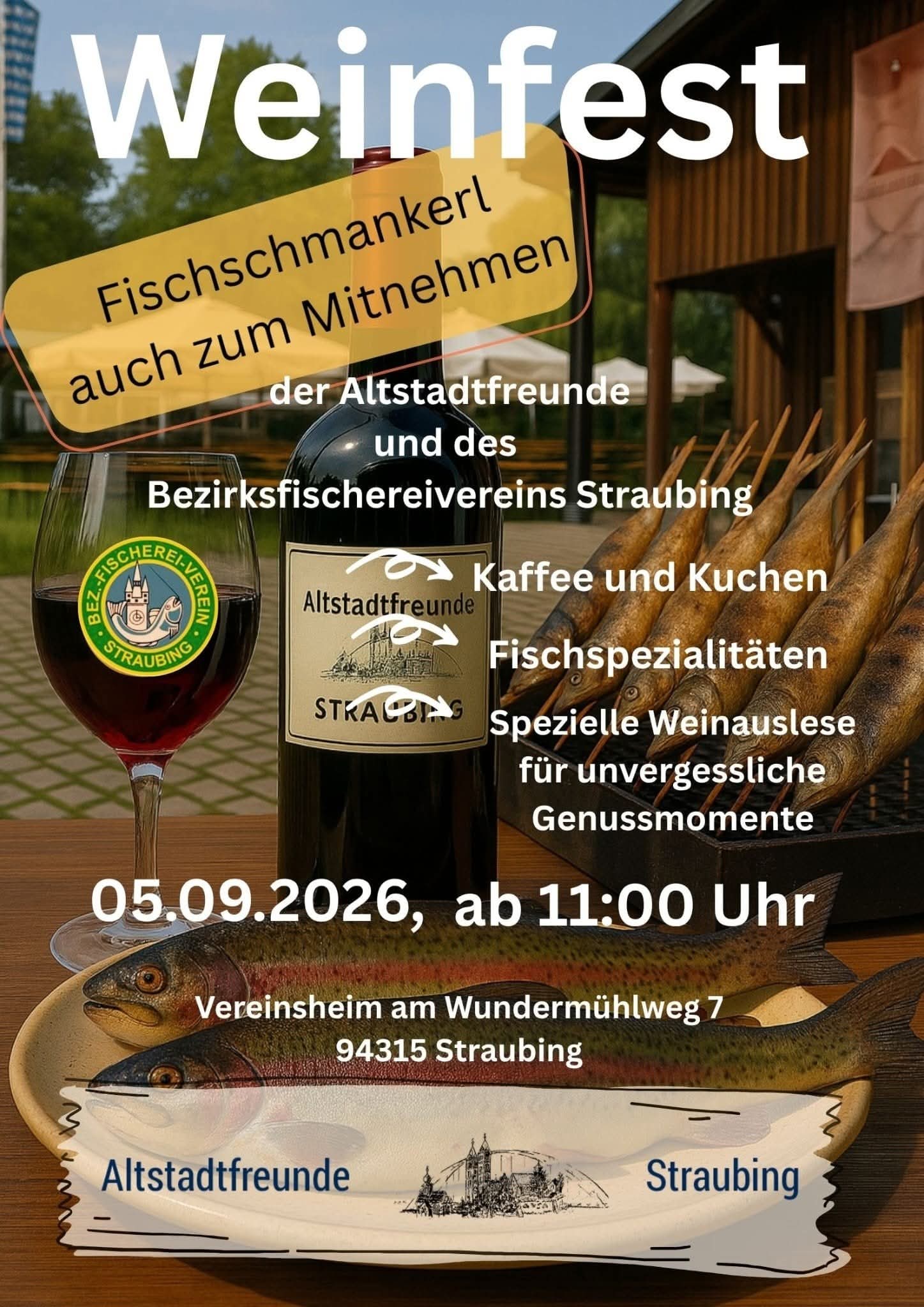 Plakat Weinfest 2026